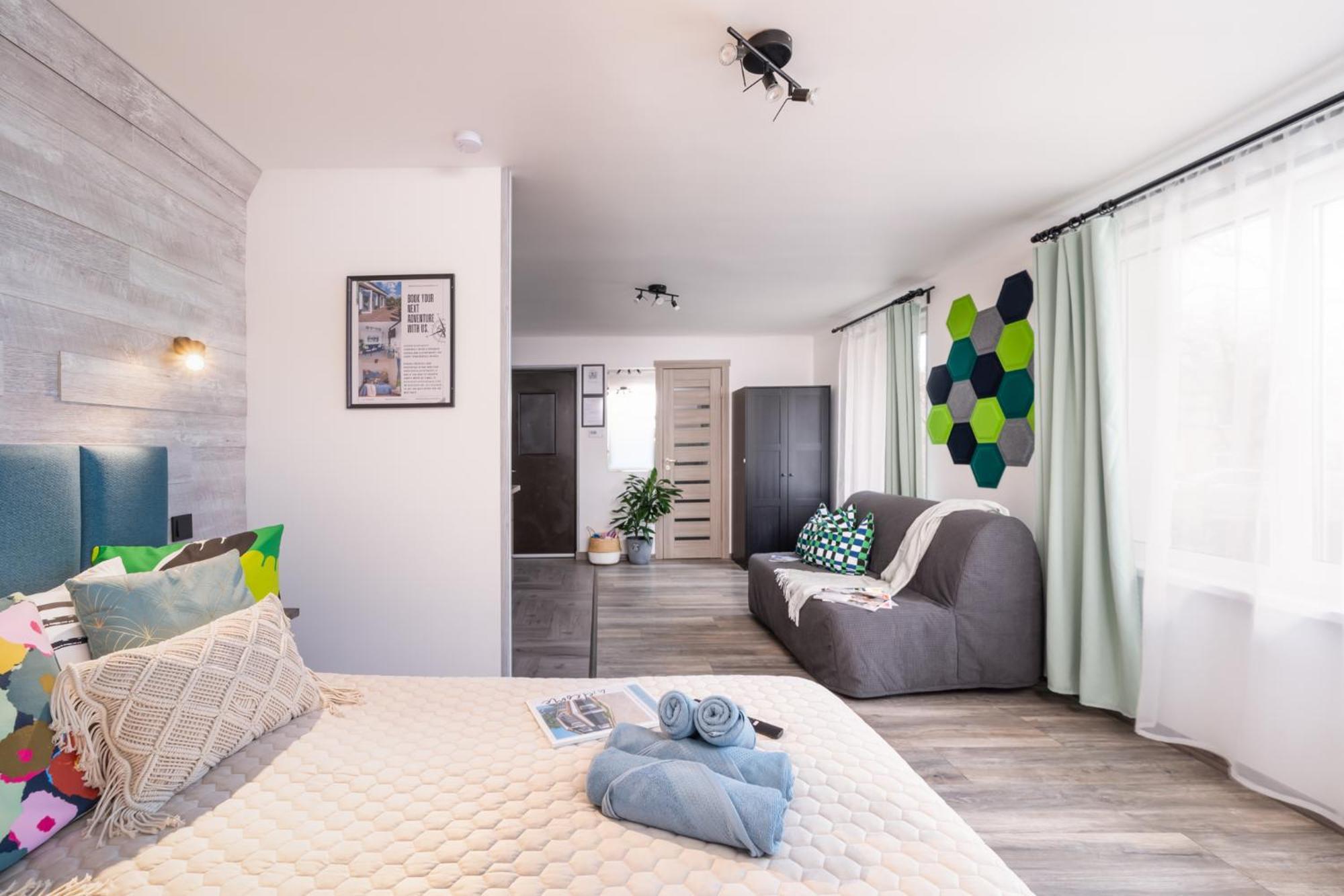 Green Garden & Private Parking Apartments With Playground Riga Exterior photo